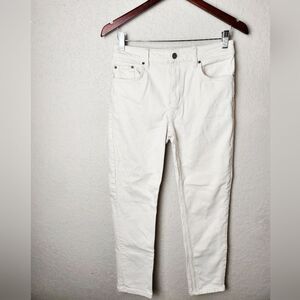 Ksubi Slim Skinny Denim Jeans Womens Ivory White Size 27